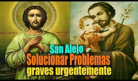 Oración a San Alejo para solucionar problemas económicos